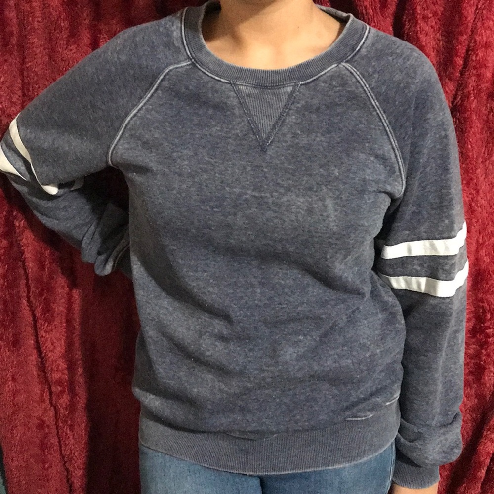 Blue crewneck
